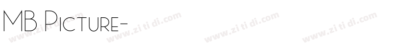 MB Picture字体转换